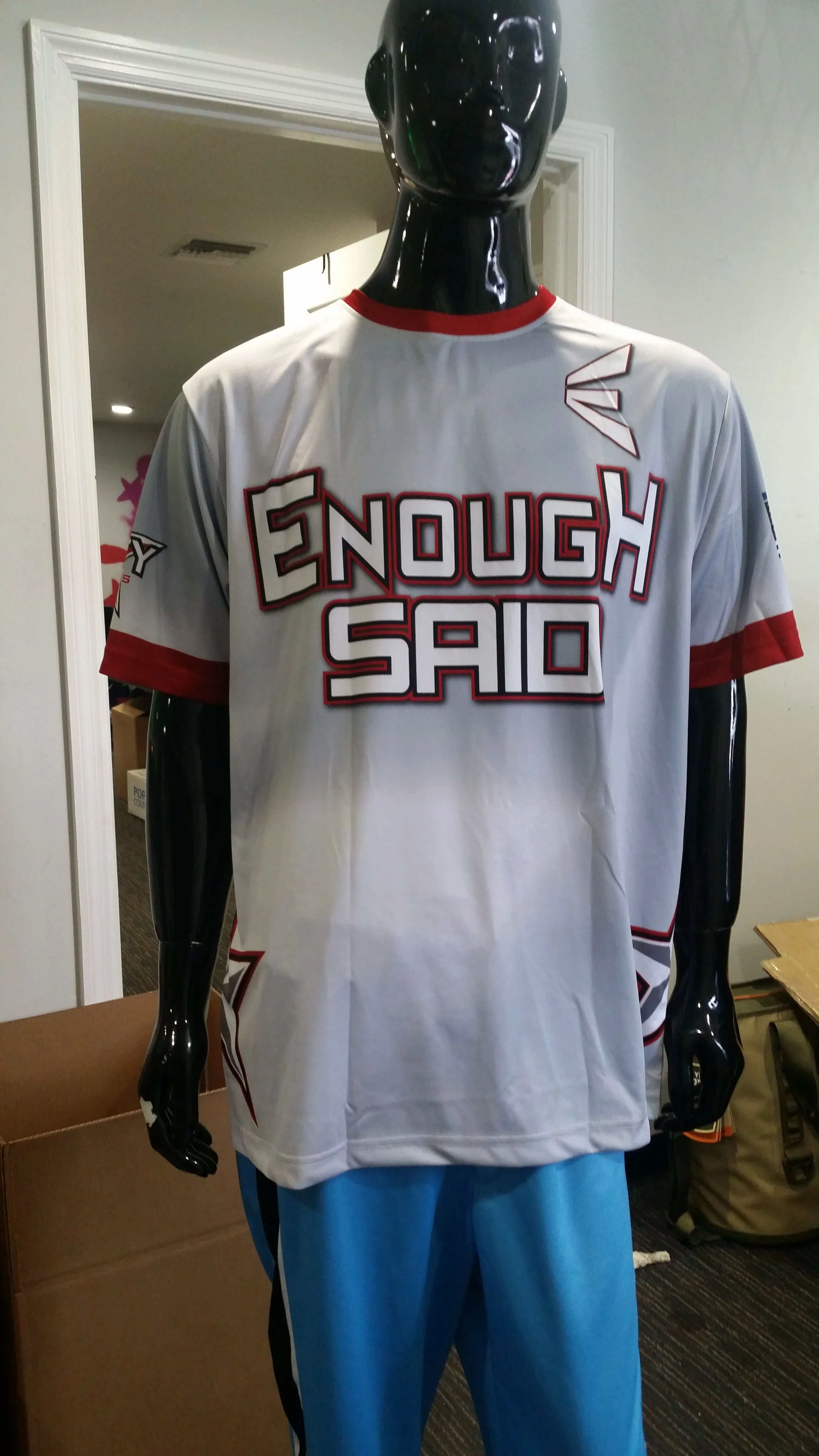 Enough Said - Custom Full-Dye Jersey