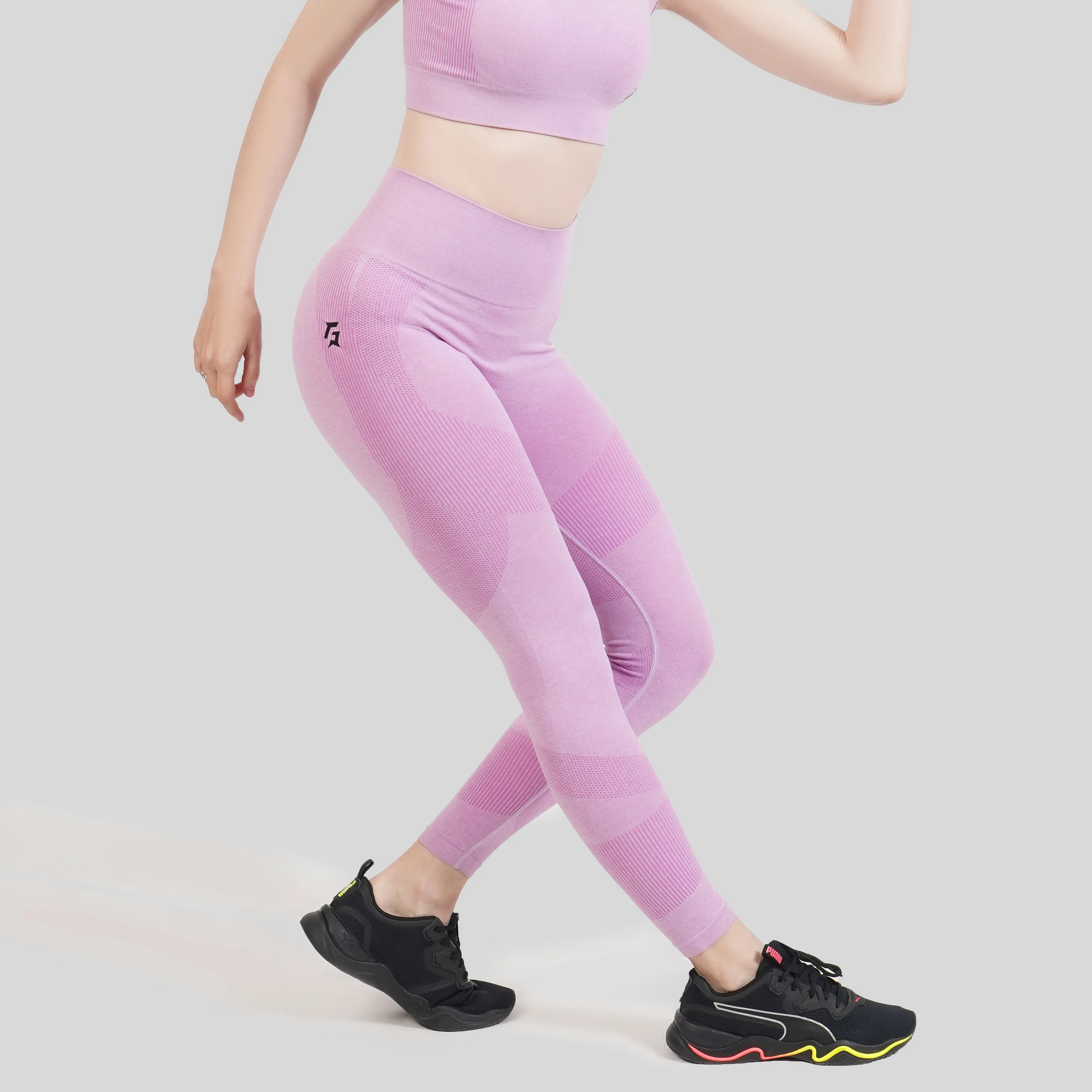 Evolve Seamless Leggings (Pink)