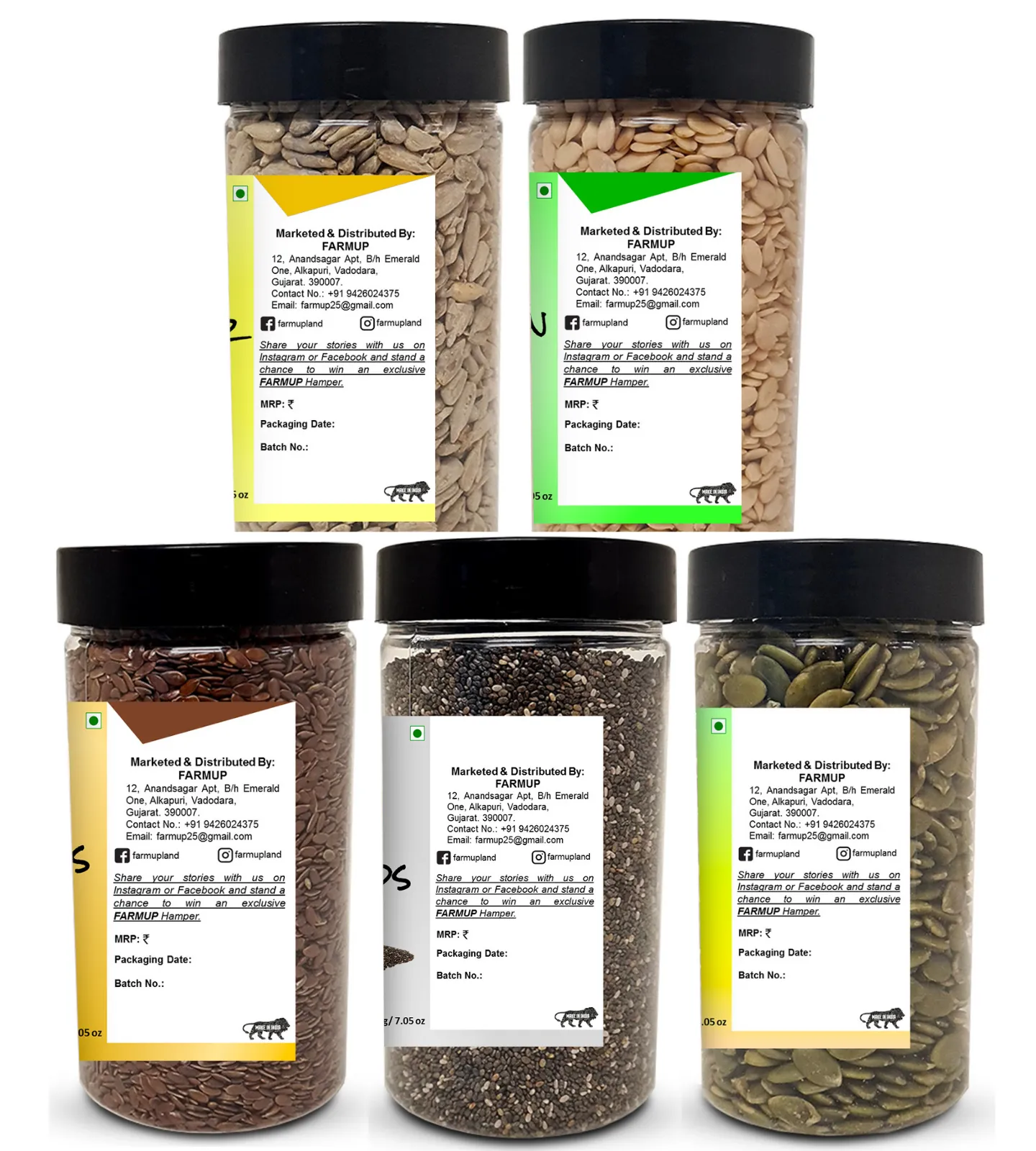 Farm Up Raw Super Seeds Pack