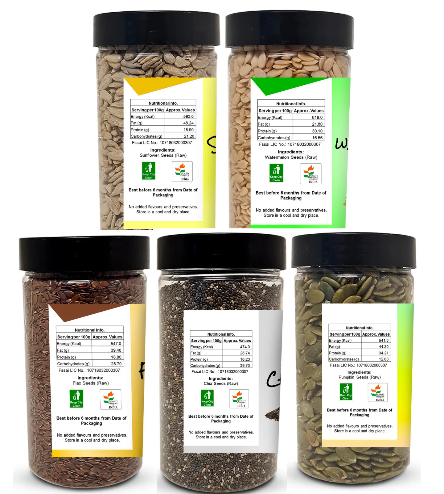 Farm Up Raw Super Seeds Pack