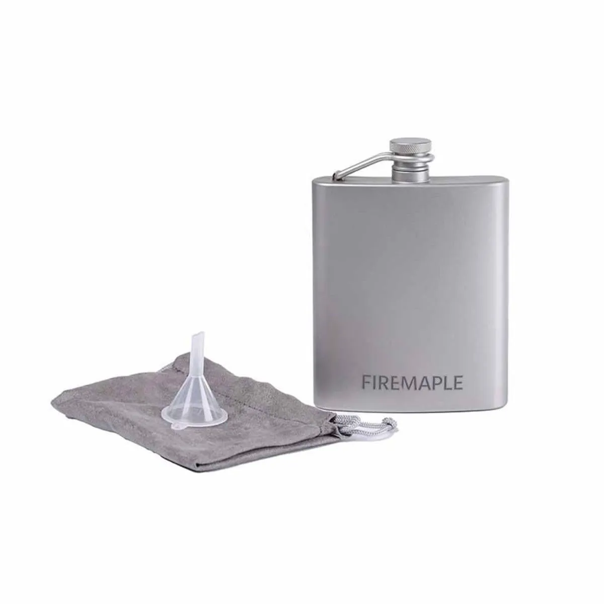 FireMaple Bacchus Titanium Hip Flask