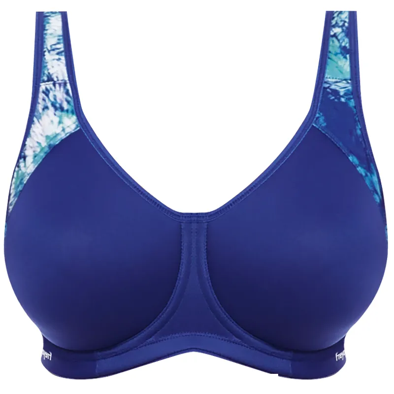 Freya Sonic Moulded Sports Bra Blue