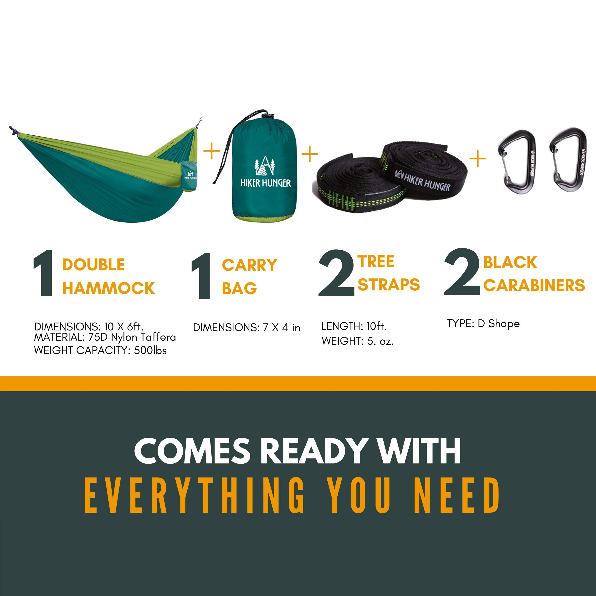 Hammock Camping Double - Hiker Hunger