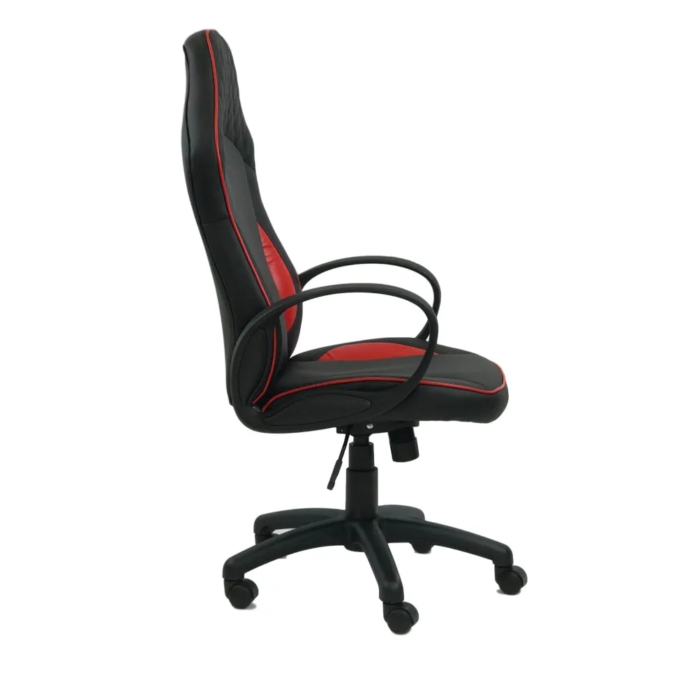 HAWK SERIES/ 1093H GAMING CHAIR (RED & BLACK)