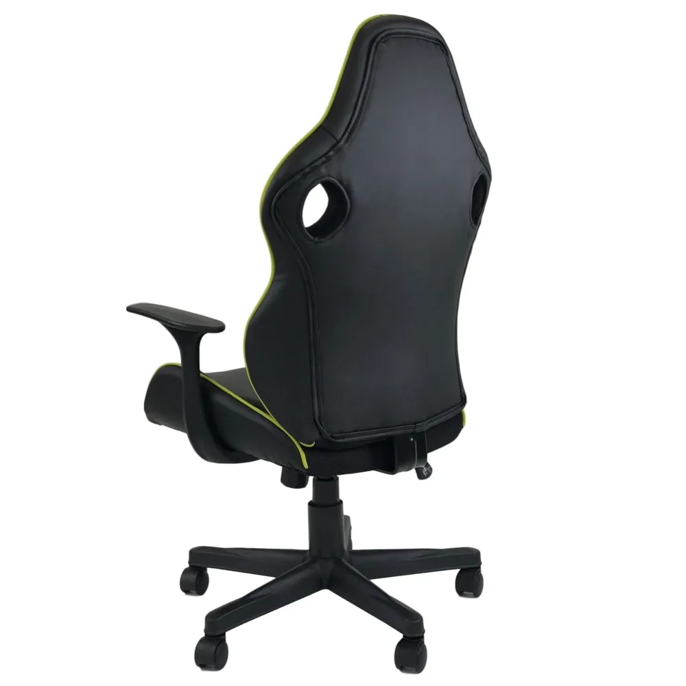 HAWK SERIES/ 1107 GAMING CHAIR (BLACK & RED)