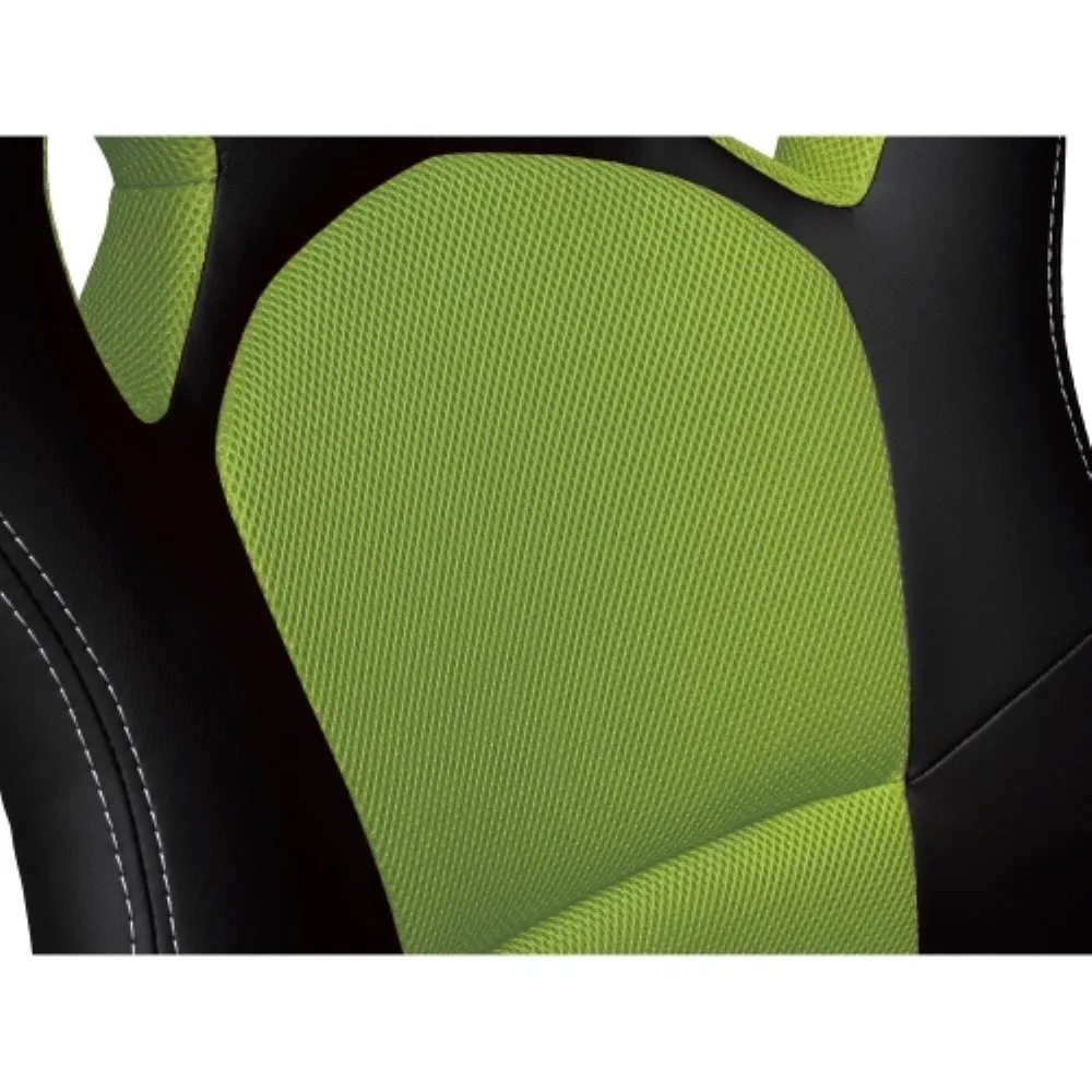 HAWK SERIES/ 4507 GAMING CHAIR (BLACK & GREEN)