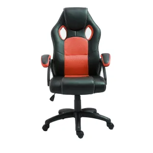 HAWK SERIES/ 4507 GAMING CHAIR (BLACK & RED)