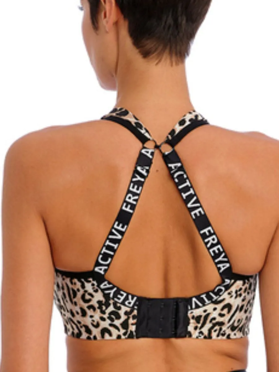 High-Octane Sports Bra - Pure Leopard