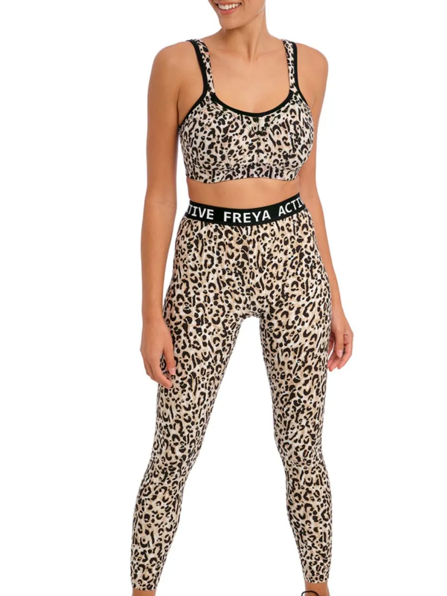 High-Octane Sports Bra - Pure Leopard