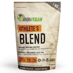 IronVegan Athlete's Blend Protein - Natural Chocolate (1kg)