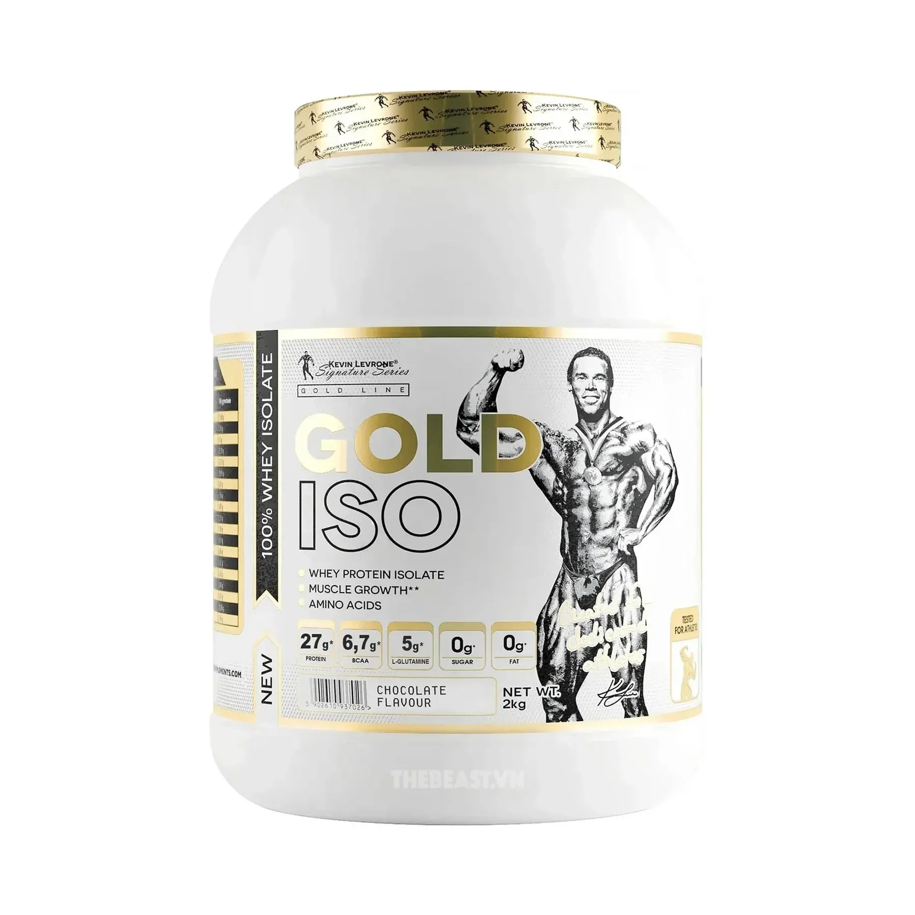 Kevin Levrone 100% Gold Isolate Whey, 2 Kg