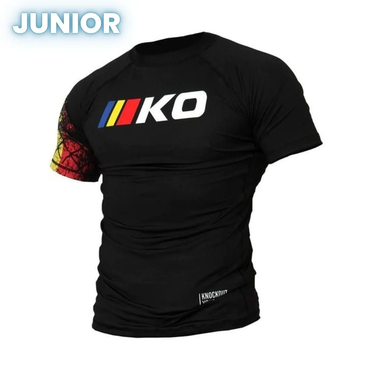 Knockout V2 Kids Rashguard- Short Sleeve