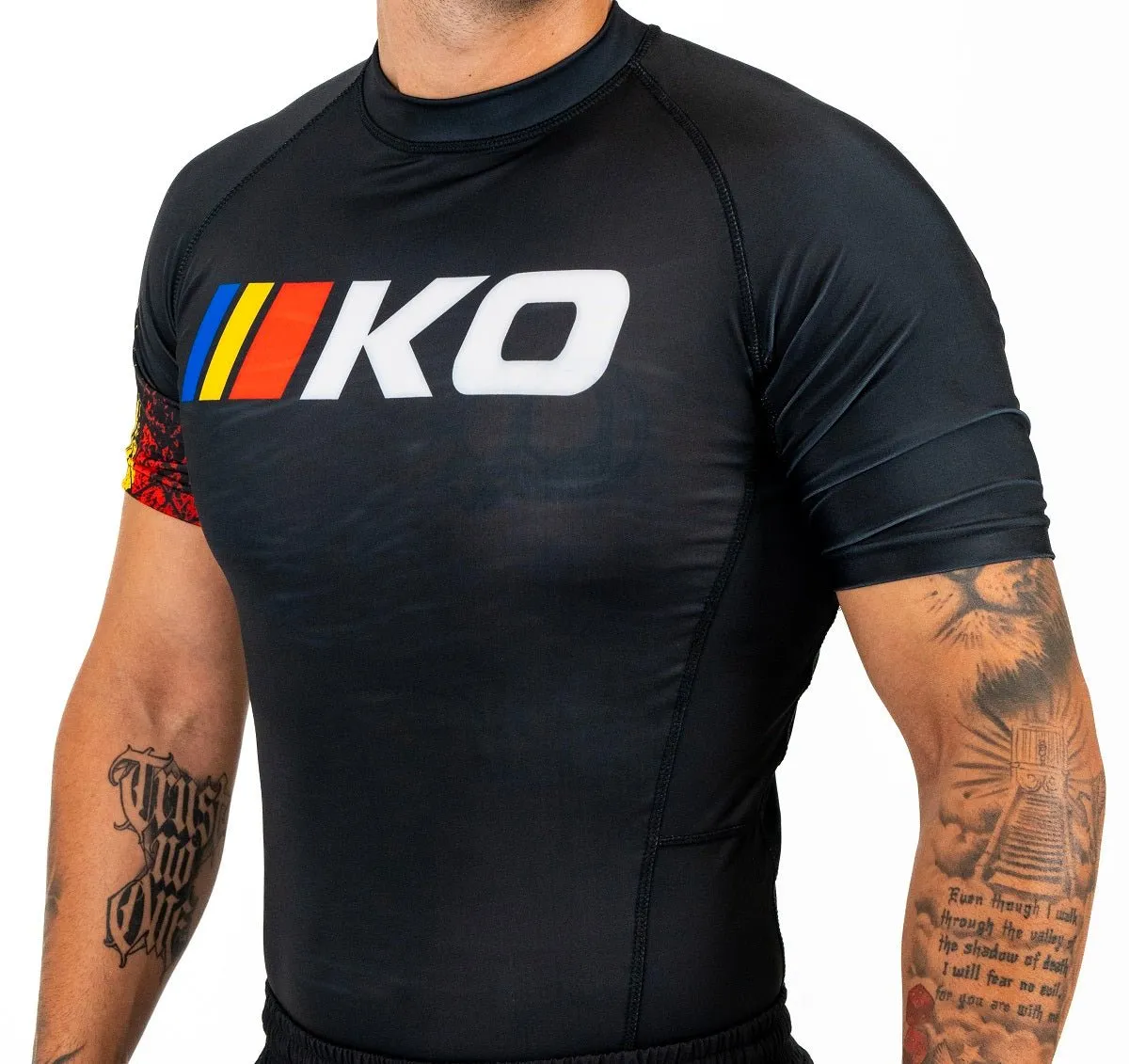 Knockout V2 Kids Rashguard- Short Sleeve