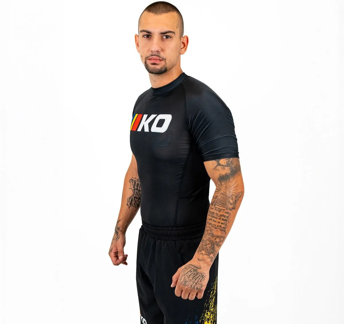 Knockout V2 Kids Rashguard- Short Sleeve