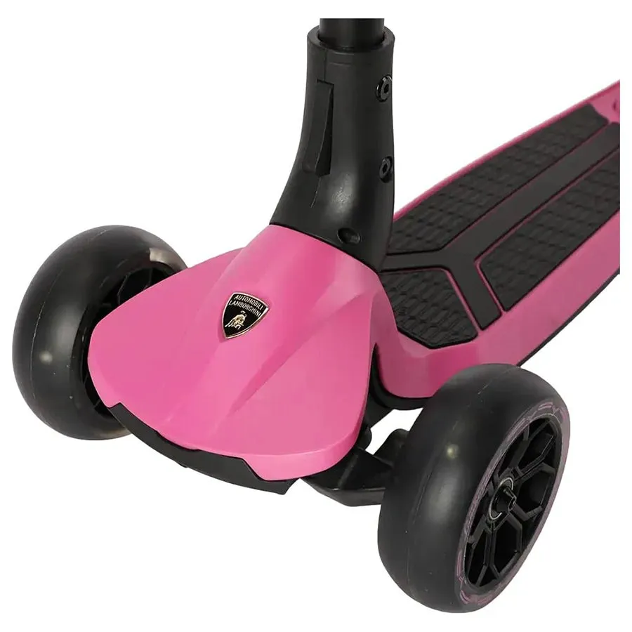 Lamborghini 3 Wheel Kids Scooter (Pink)