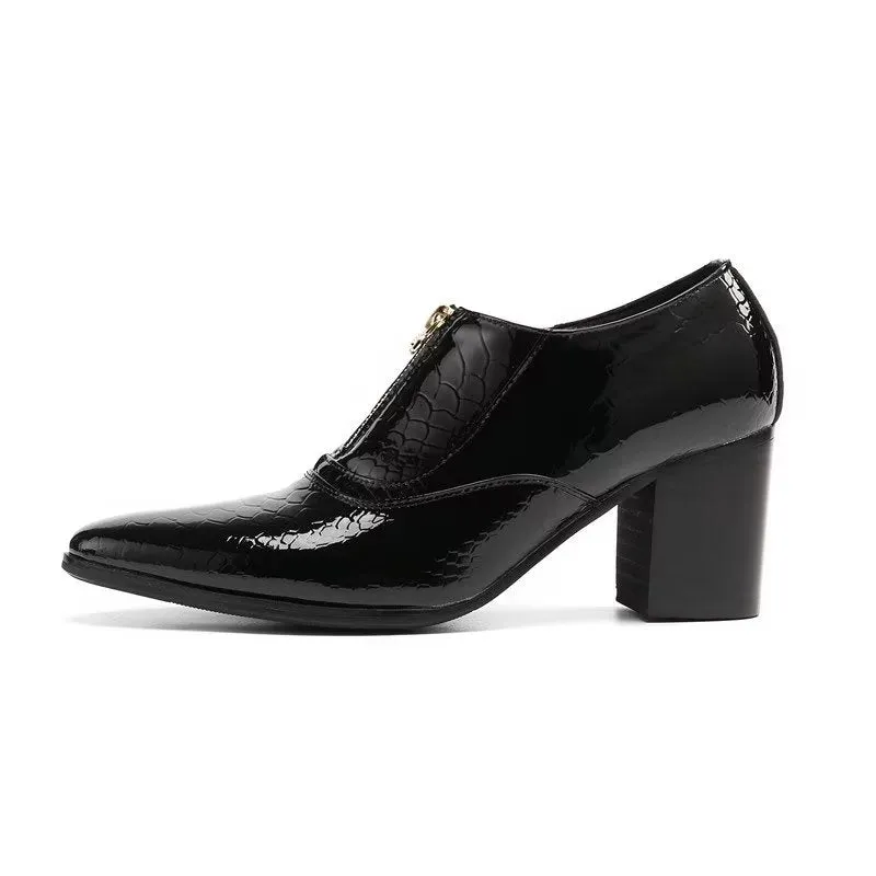 LeatherLux Elegance Pointed Toe Dress Shoes