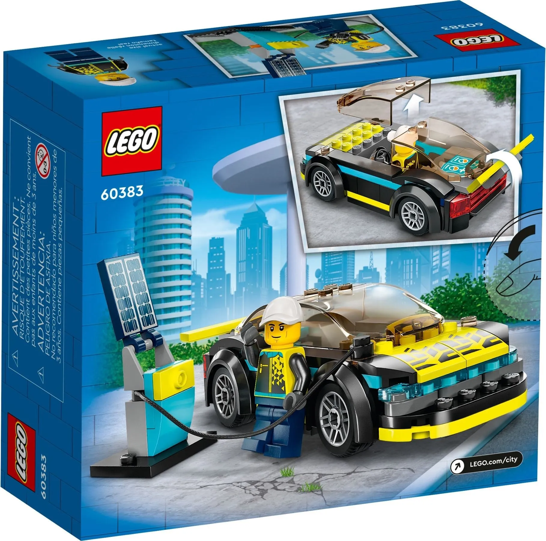 LEGO 60383: City: Electric Sports Car