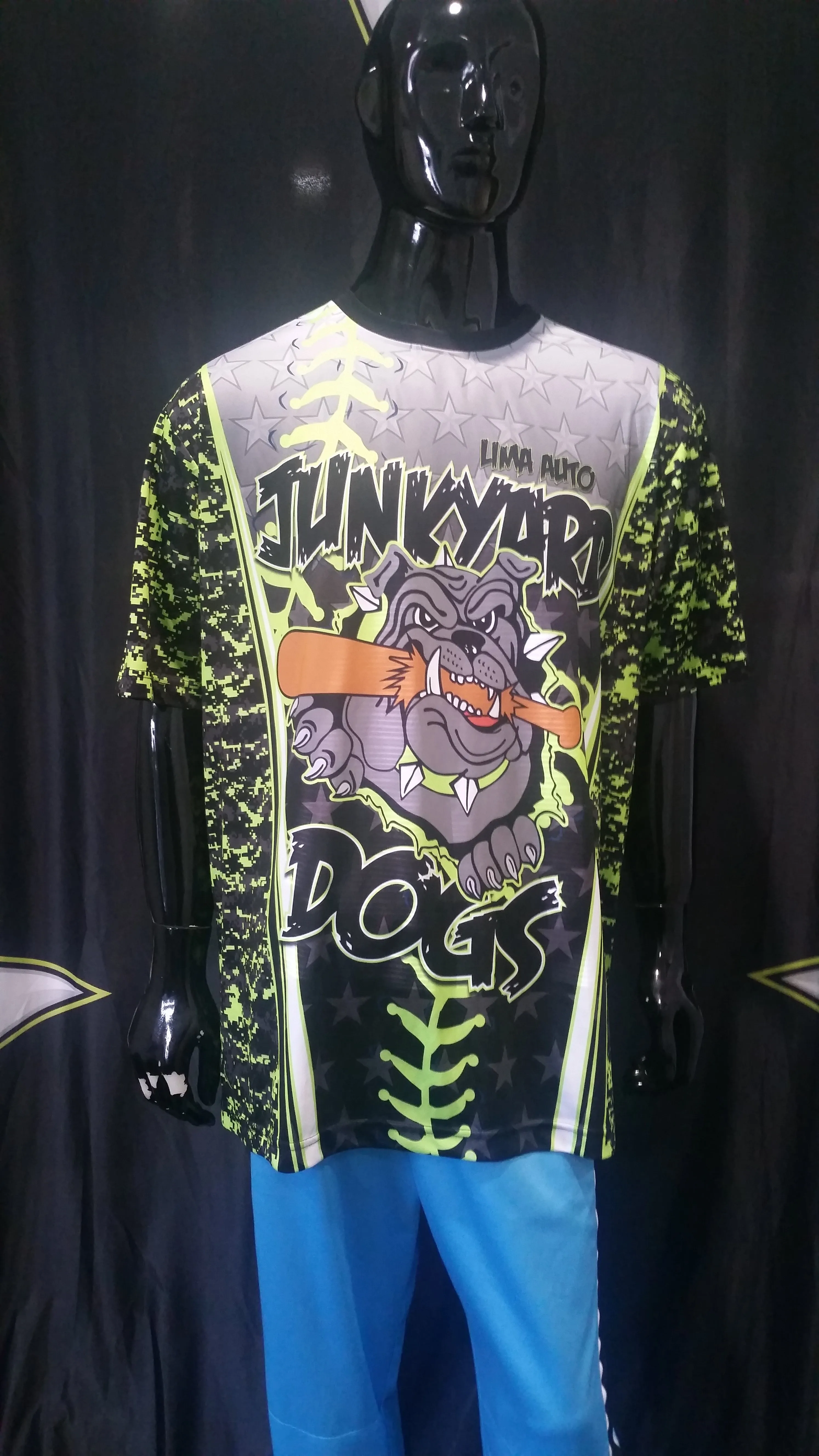 Lima Auto, Junkyard Dogs - Custom Full-Dye Jersey