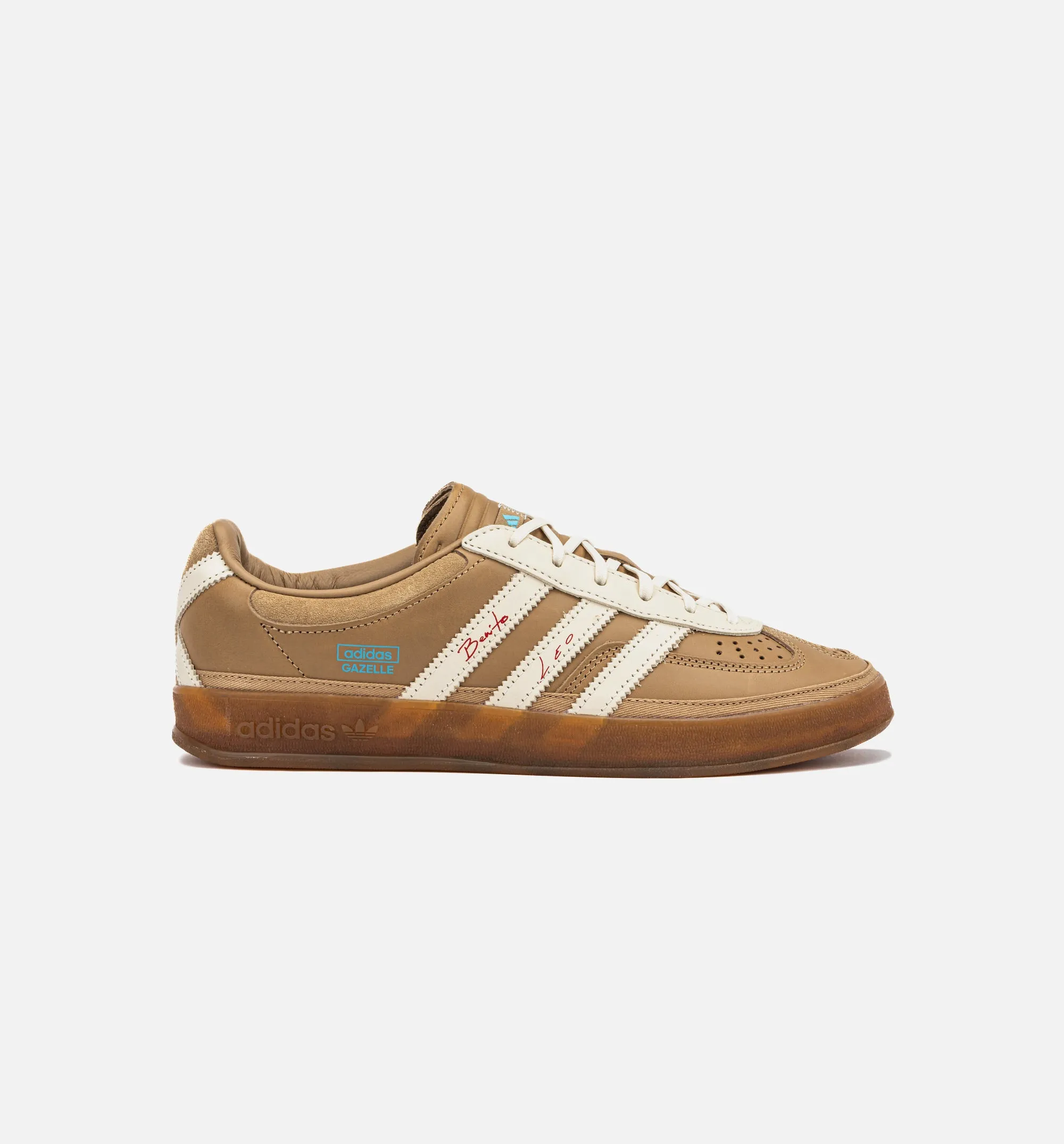 Lionel Messi x Bad Bunny x Gazelle Indoor Cardboard Mens Lifestyle Shoe - Cardboard/Cream White/Wild Brown