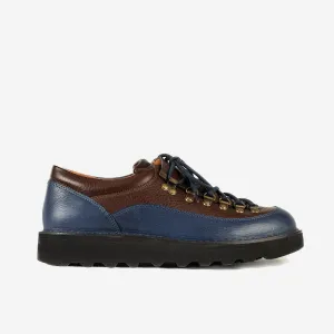 MA187 Magnifico Leather Shoes - Brown/Blue