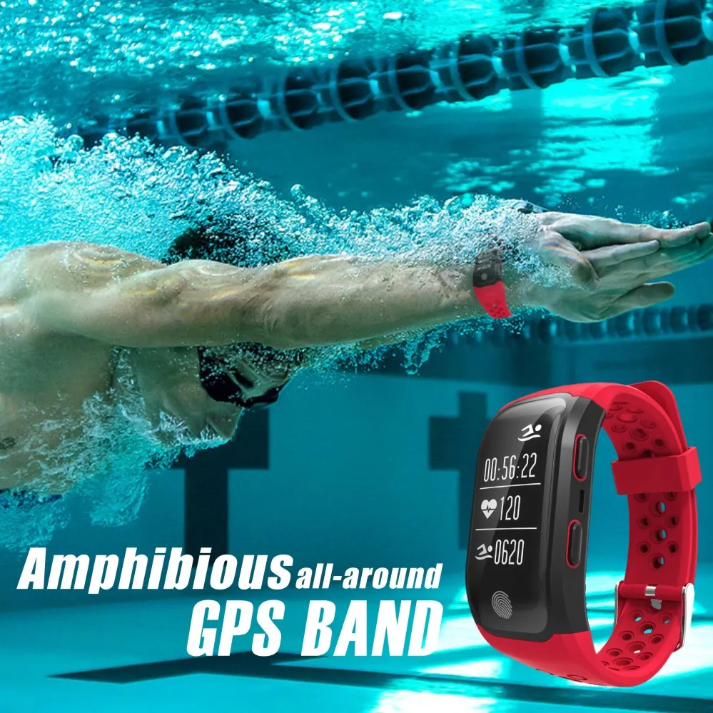 Makibes G03 Smart Bracelet IP68 Waterproof Smart Band Heart Rate Monitor Call Reminder GPS chip S908 Sports Bracelet