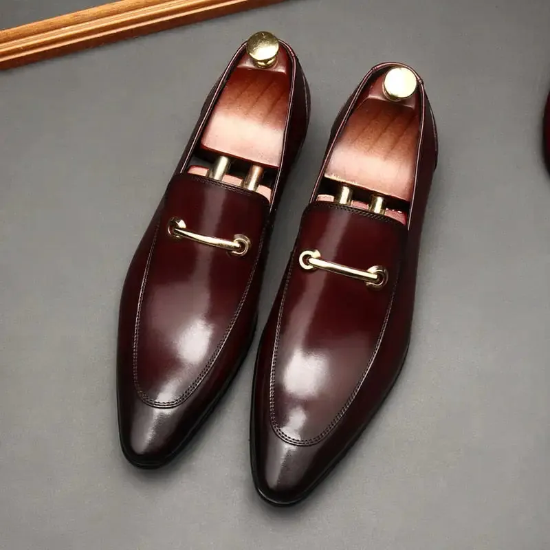 Men's Genuine Leather Luxury Loafers