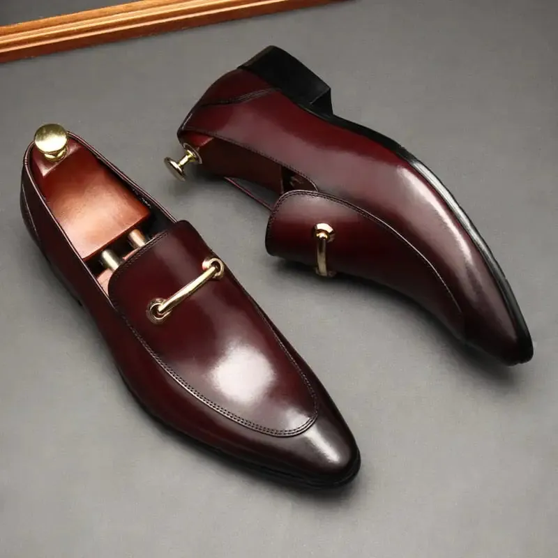 Men's Genuine Leather Luxury Loafers