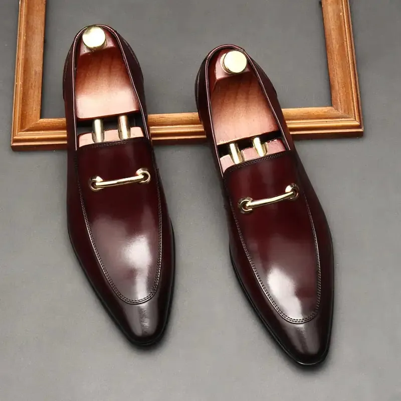 Men's Genuine Leather Luxury Loafers