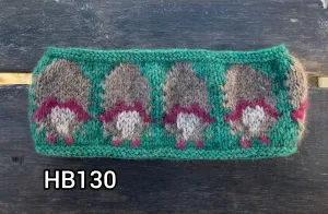 Merino Wool & Qiviut Green Herd Circle Headband