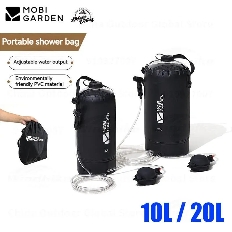 MOBI GARDEN Portable Outdoor Shower Bag