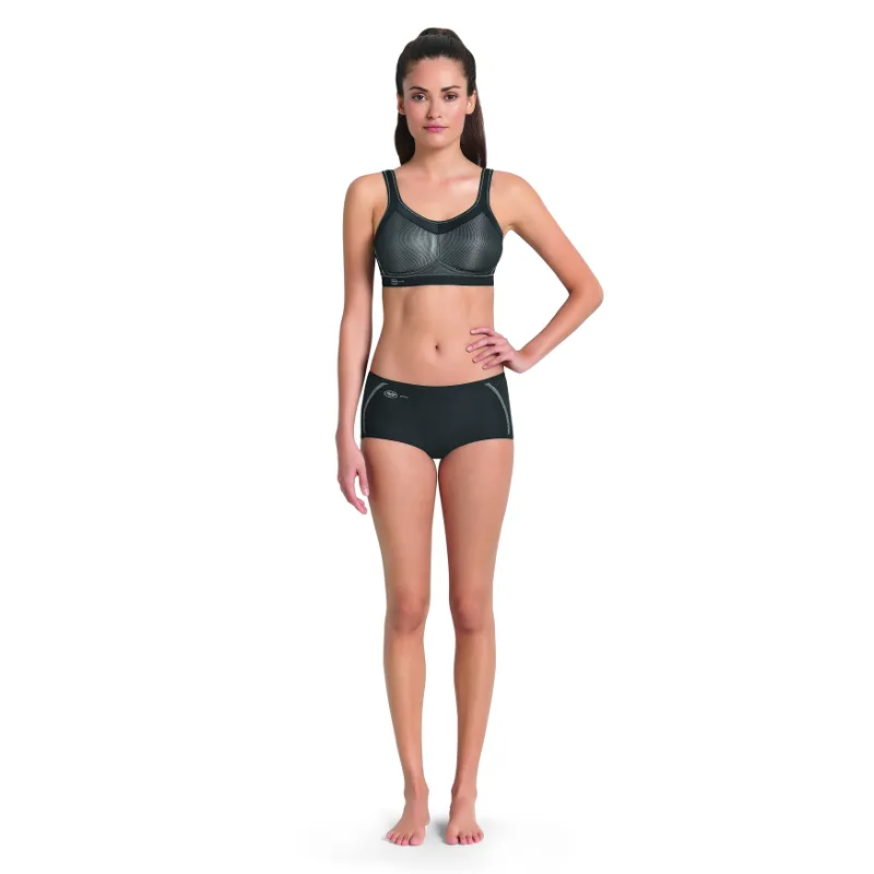 Momentum Maximum Support Sports Bra Non-Wired Black - Anita Active