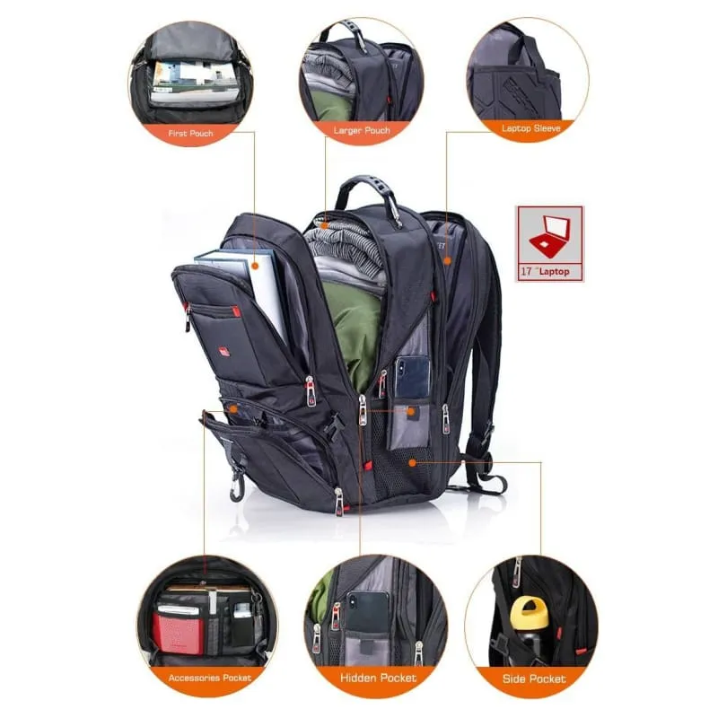 Multifunctional Laptop Backpack Waterproof