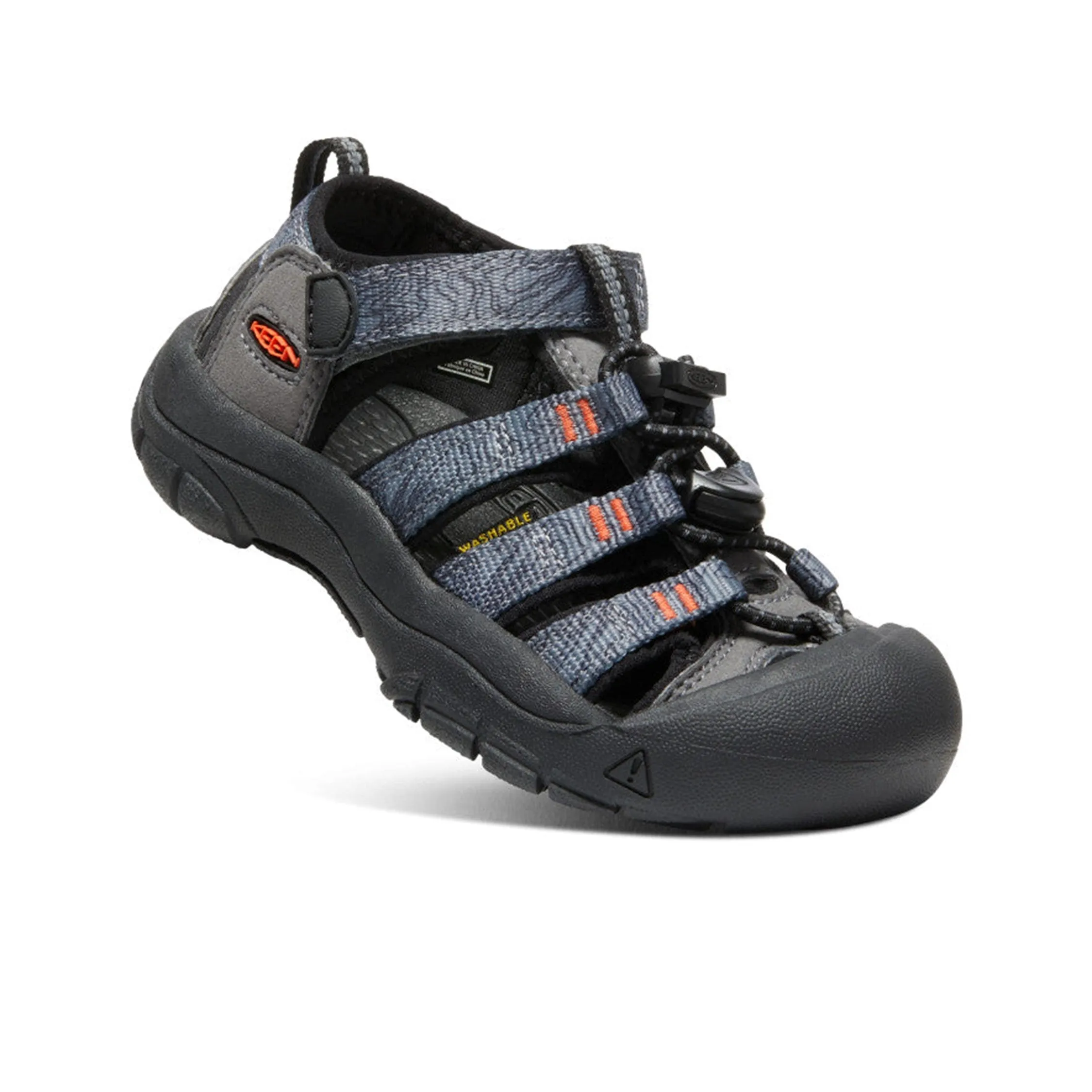 Newport H2 Kids' Active Sandal - Steel Grey/Black