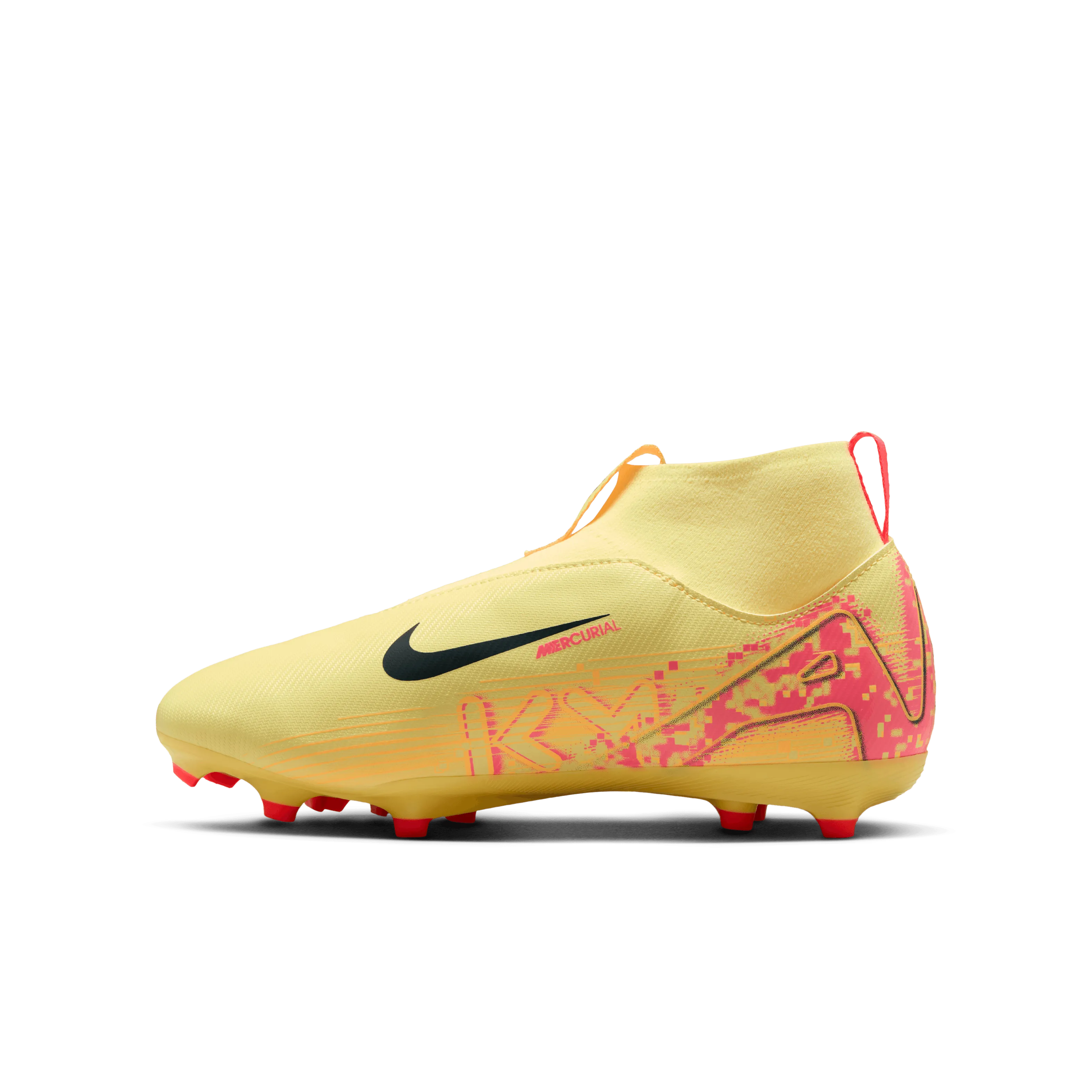 Nike Jr. Mercurial Superfly 10 Academy "Kylian Mbappé" FG - Light Laser Orange/Armory Navy