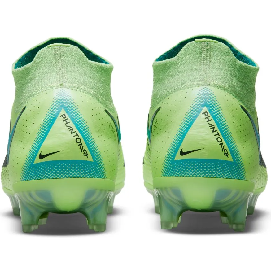 Nike Phantom GT Elite Dynamic Fit FG-LIME GLOW/AQUAMARINE