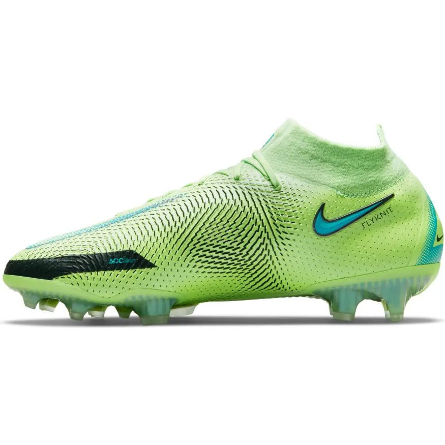 Nike Phantom GT Elite Dynamic Fit FG-LIME GLOW/AQUAMARINE