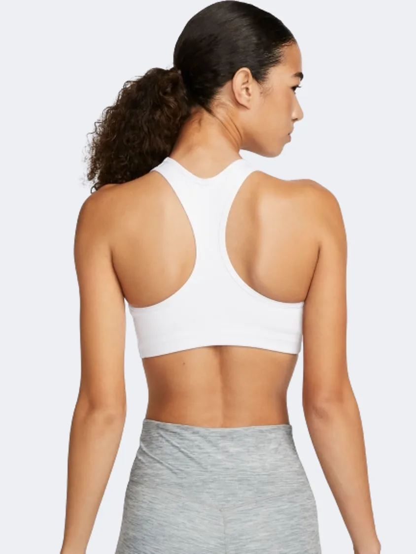 Nike Swoosh Graphic Women Training Bra White/Dust