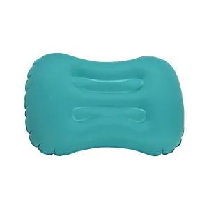 Outdoor Camping Trip Foldable Portable Inflatable Pillow Nap Waist Pillow, Specification:Press to Inflate(Peacock Blue)