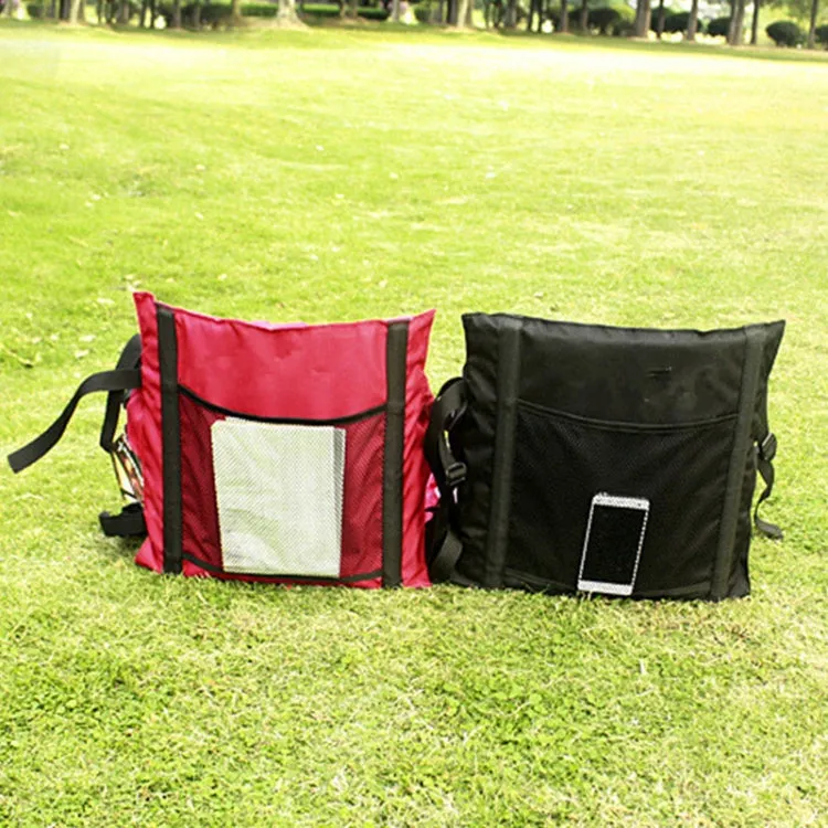 Outdoor Folding Seat Cushion With Backrest, Size: 78*40*2cm(Red)