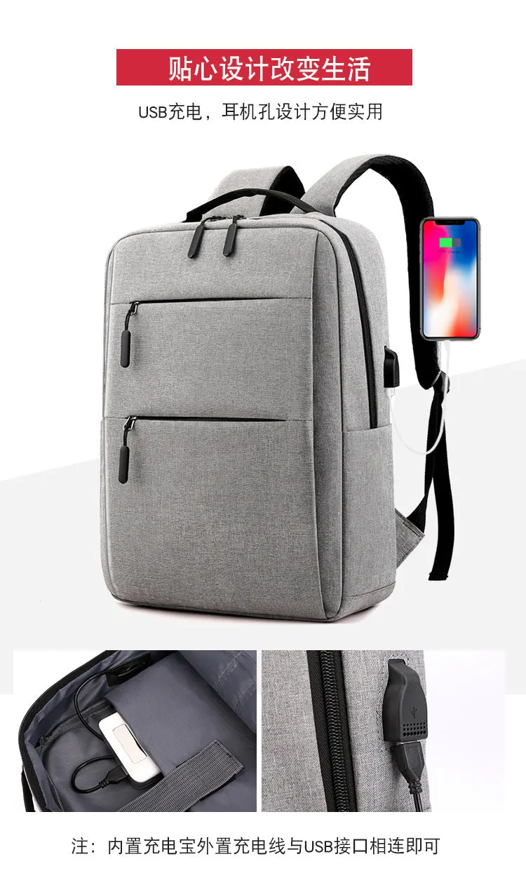 Outdoor sports and leisure canvas backpack