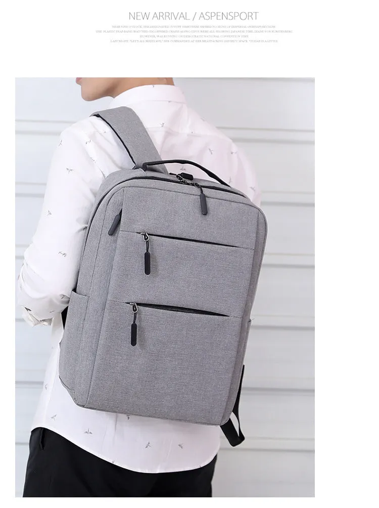 Outdoor sports and leisure canvas backpack