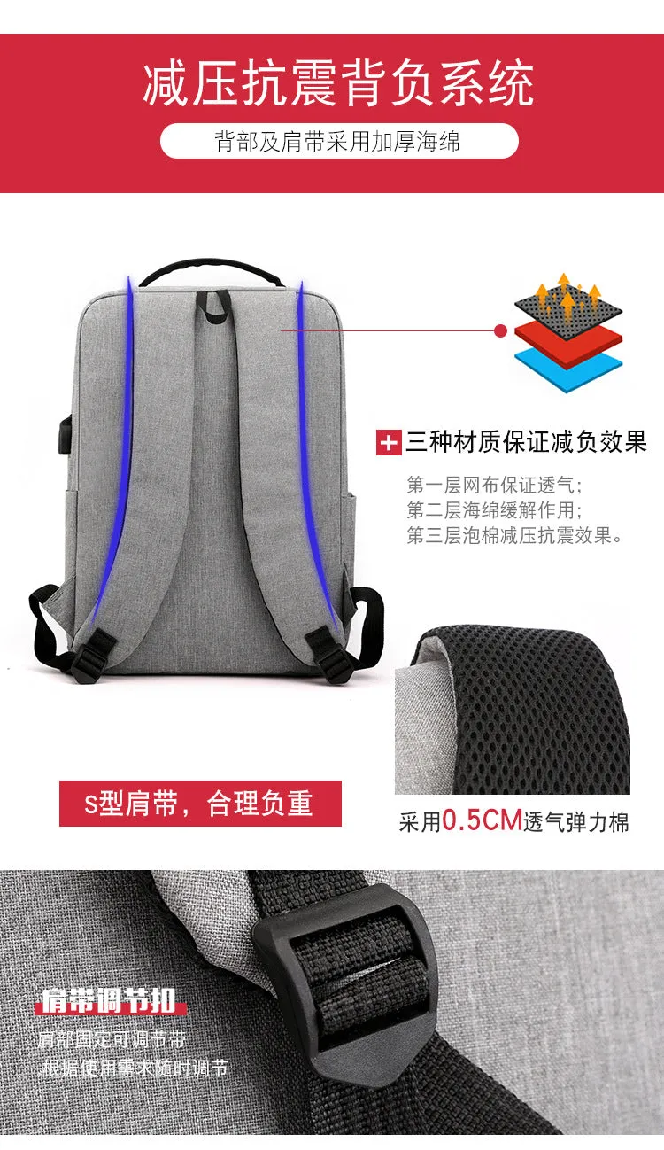 Outdoor sports and leisure canvas backpack