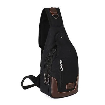 Outdoor sports small Messenger bag canvas diagonal bag