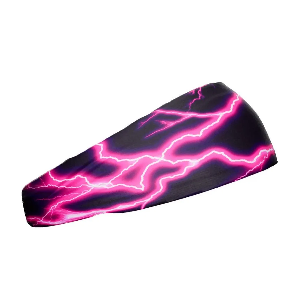 Pink Lightning Headband