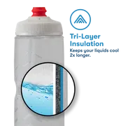 Polar Sports Insulated Water Bottle 24oz Tempo - Live4Bikes