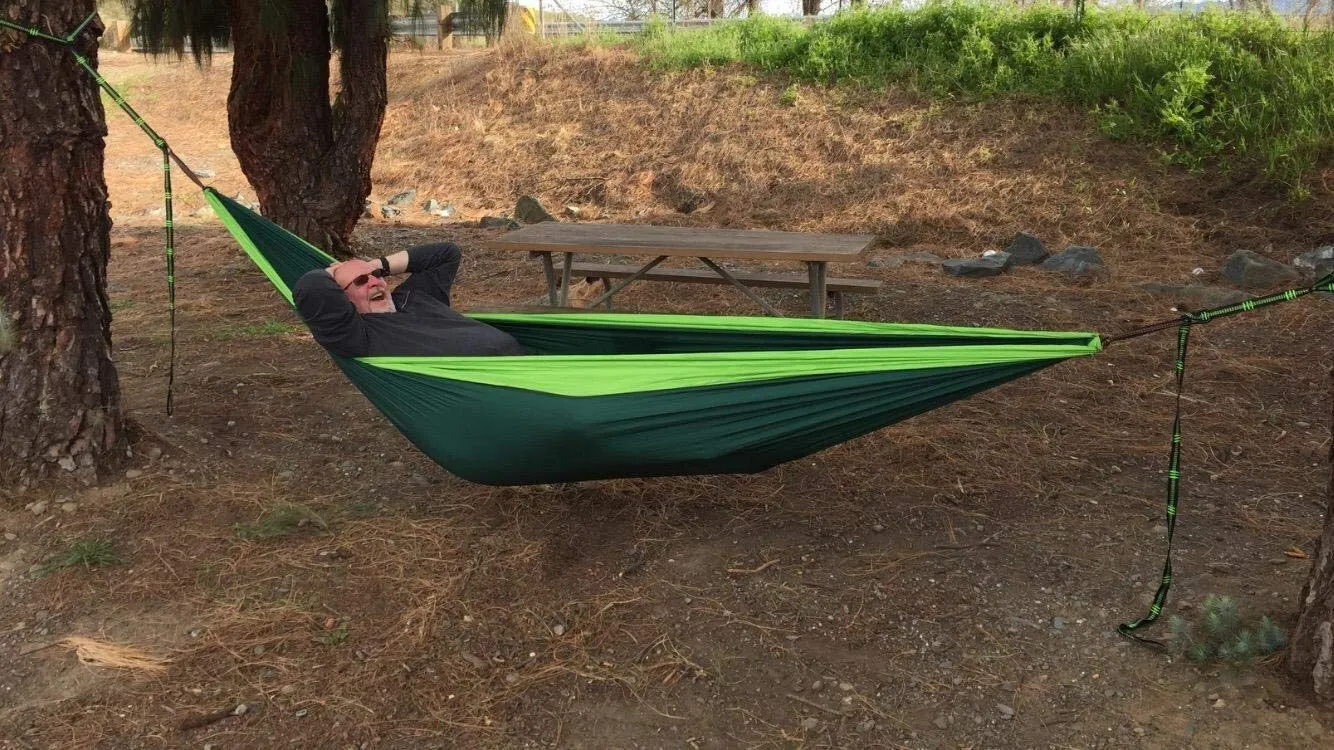 Portable Double Tree Hammocks - MalloMe