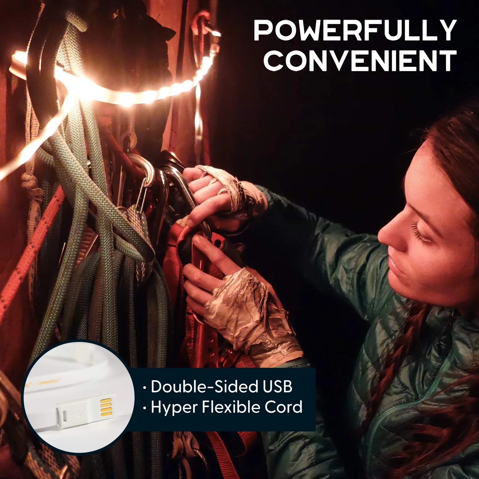 Power Practical Luminoodle with Battery, 5 feet