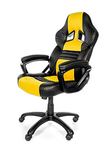 PRO-X SERIES/ 8706 GAMING CHAIR (BLACK & YELLOW)