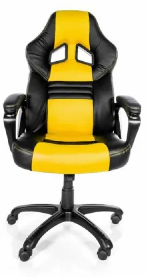 PRO-X SERIES/ 8706 GAMING CHAIR (BLACK & YELLOW)