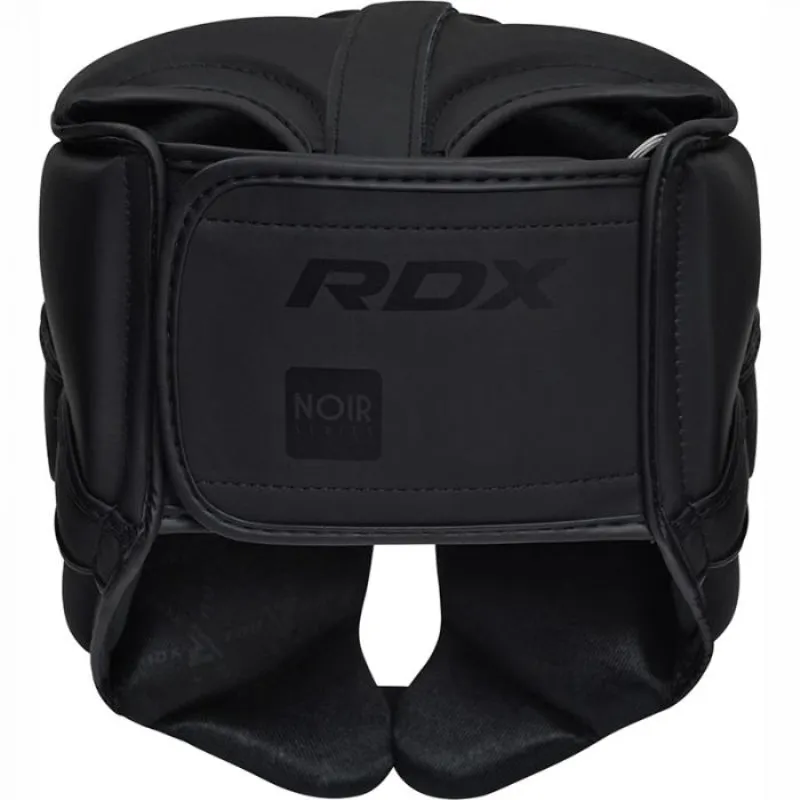 RDX Sports Head Guard T15 Matte Black Medium - Open Box  - (Without Original Box)